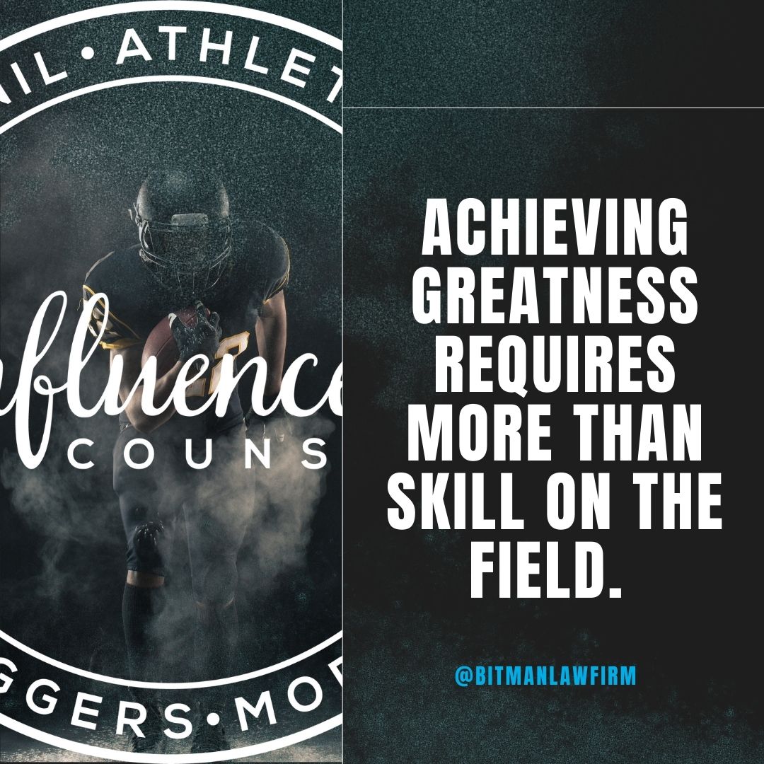 Success demands more than skill; it calls for dedication, strategy, and resilience. 🌟⚽ 

#BeyondTheField #AchieveGreatness #LegalExcellence #influencercounsel #floridainfluencercounsel #brandprotection
#floridaattorneys #floridalawyer #ronniebitman