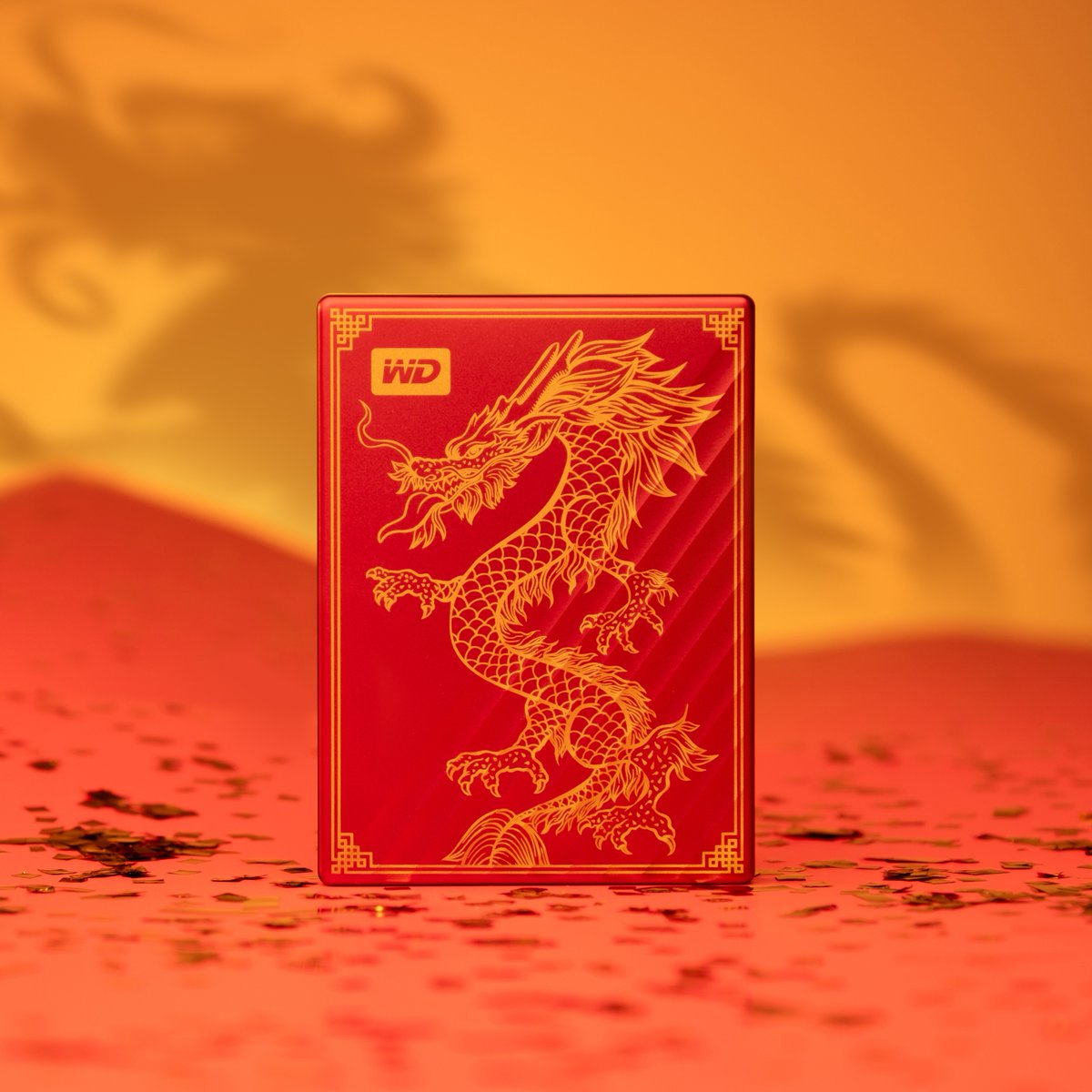 In honor of Lunar New Year, we've released a special edition of one of our favorite drives. Introducing the My Passport Ultra, Limited Edition Dragon Drive. Available now at bit.ly/47mDNSB