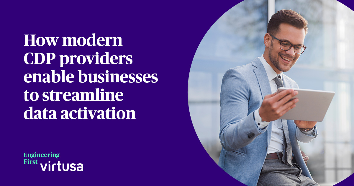 VirtusaCorp's tweet photo. Behind every successful marketing strategy lies a powerful tool - the Customer Data Platform. But do you really know what it is and how it can benefit your business? Download the whitepaper to learn more: https://t.co/Amjkx2FqHO
#CustomerDataPlatforms #Virtusa #EngineeringFirst https://t.co/98Ws7WUqFG