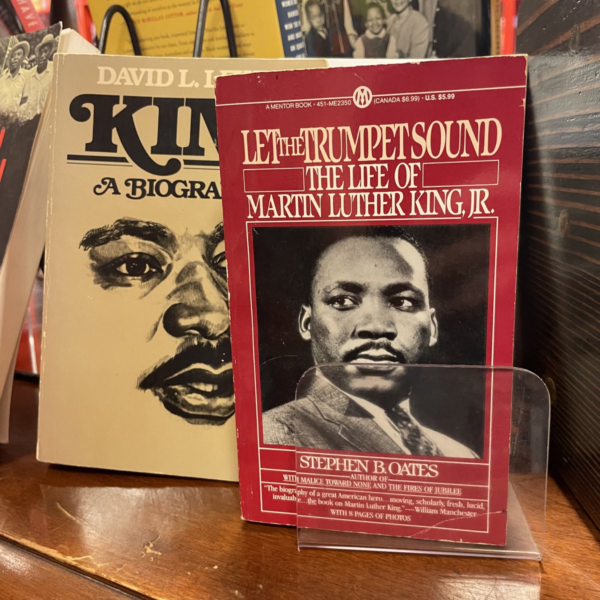 “To save man from the morass of propaganda, in my opinion, is one of the chief aims of education." Martin Luther King Jr. 

A week from MLK Day, learn more about the civil rights leader. #read #learn #knowledge #education 

<a href="/bookmanseast/">Bookmans East</a>
