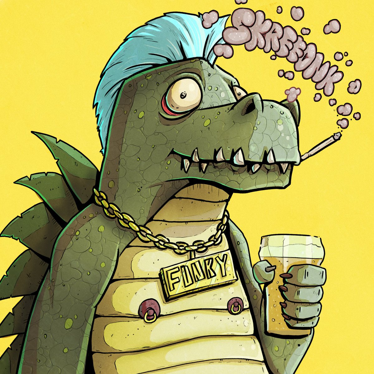 SOLFUNKYKAIJU's tweet photo. A NEW KAIJU 1/1 UP FOR GRABS DRAWN BY @endangered_SOL 

To enter:

RT this post
Drop your Kaiju

Good luck and SKREEEOOOOOOOOOOOOONKKKK!! https://t.co/5ml8TTy1UY