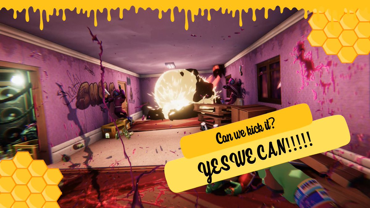 HiddenNook_'s tweet image. So the 30 minute countdown begins... See you over on the red app for some kicking and anger management as part of The Honey Pot ... #angerfoot #devolver #indiegames