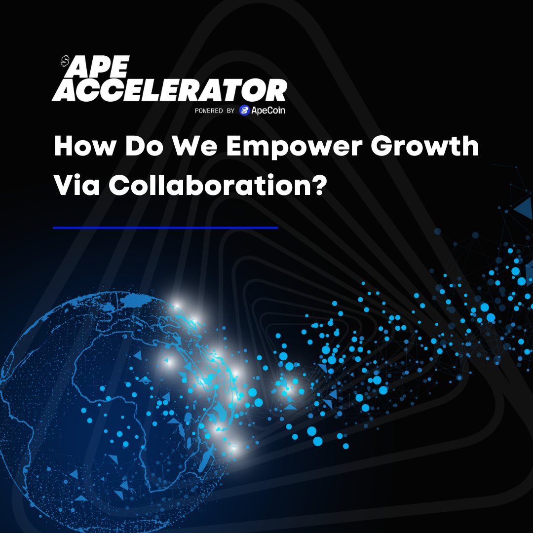 ApeAccelerator's tweet photo. In Web3 collaboration and community are paramount. โค๏ธโ๐ฅ
At #ApeAccelerator, we cultivate an environment for exponential growth through cross-collaboration. ๐ฆง
๐ซก Here's how we do it:
๐ Our Network: @ForjOfficial, a subsidiary of @animocabrands, is the ultimate hub in #web3. Our network spans across multiple chains, sectors, and venture capital groups, and we excel at connecting the right projects with the right partners, ensuring optimal synergies.
๐ค Our Partners: With our handpicked but diverse partners, we work relentlessly to offer discounts, free resources, and premium access, empowering our projects to flourish.
๐ Our Workshops: Accelerator projects gain access to workshops, demo days, and 1:1 sessions with leading experts who actively foster collaborative opportunities wherever they arise.
We leave no stone unturned in providing our projects with the perfect platform to amplify your solution success. ๐ช
Be a part of the #innovation. Join our community.
