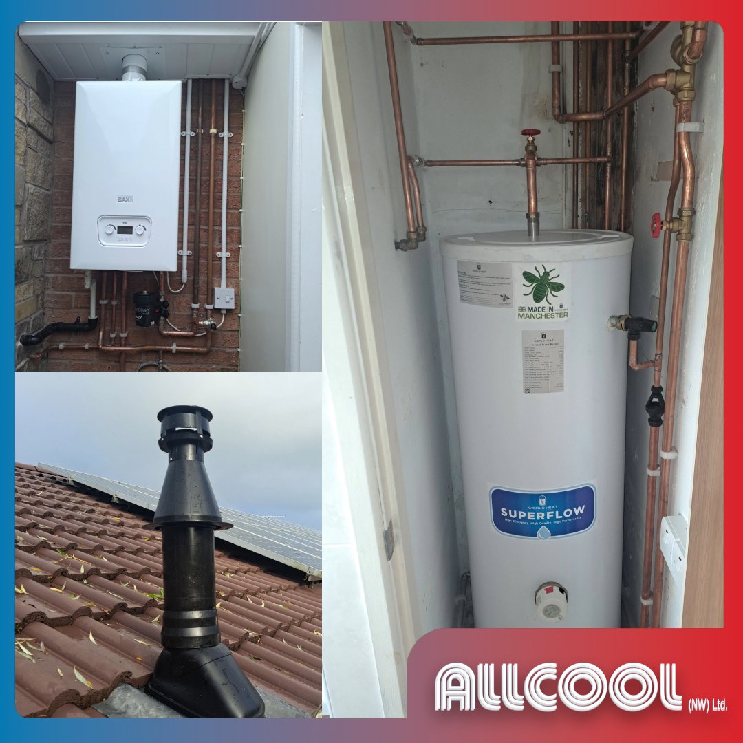 💰 Saving Already!!!!

😀 Delighted to say this customer is already seeing the benefits of a new Baxi heat only boiler in Inskip to serve just the radiators

📲01253 893649
💻 allcoolnw.co.uk
📧 mail@allcoolnw.co.uk

*All pipework insulated after photos taken