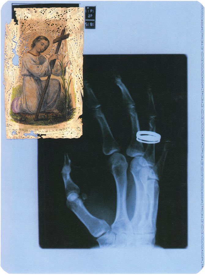 xe0_xeo's tweet photo. X-ray collages/assemblage depictions of Christ by Slovenian painter Stane Jagodič https://t.co/9CUwVTc5XZ