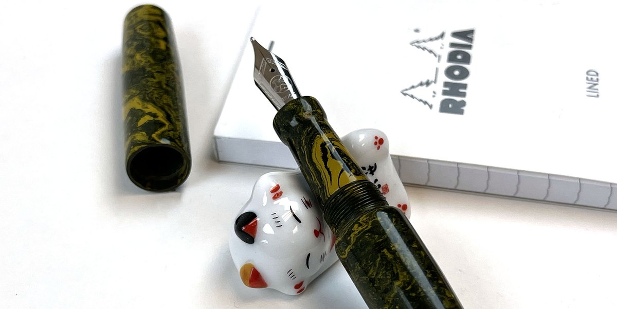 PenChalet's tweet photo. Who is the Indian Pen Maker of the Year for 2023? According to @fountainpentherapy - it's Ranga Pens ✒️ Find out why: https://t.co/8E6xEvyO7d #rangapens #fountainpens #RangaAbhimanyu #Abhimanyu #fountainpen #indian #penaddict #pens #indianpens #indianpen #ebonite #luxury https://t.co/jBEccxSBa4