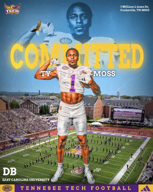 TyjuanMoss0's tweet image. Thank You God!!! Tennessee Tech let’s get it!!! #WingsUp #committed NHH🚹