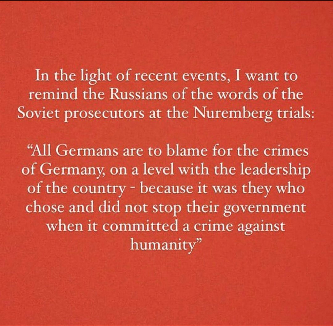 TheFl0orIsLaVa's tweet photo. Why all russians should take responsibility👇 https://t.co/c6qepCtBL5