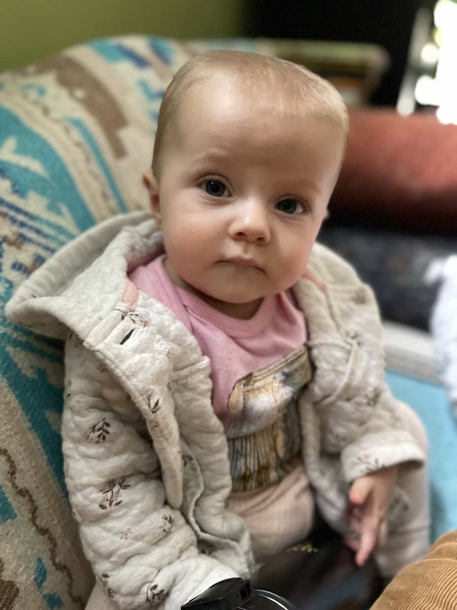 Minerva looking very chic in her Minerva shirt.