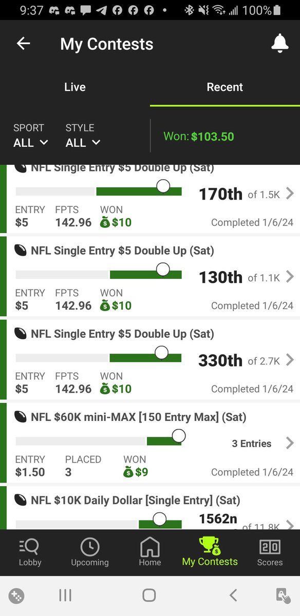 JusDFS252's tweet photo. Had a long break for a while - eSports LOL on the verge for 2024, I AM BACK!  We will be killing in once again!

In the meantime, we will make some NFL money!

Join the Discord today!

https://t.co/yzwarG3jNE

#JusDFS+ #DFS #esports #NFL #DraftKings https://t.co/3l6Ds95g9o