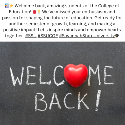 SSU College of Education tweet media