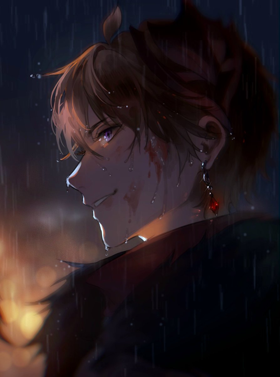 It's raining again
#Childe #Genshin #GenshinImpact #fanart