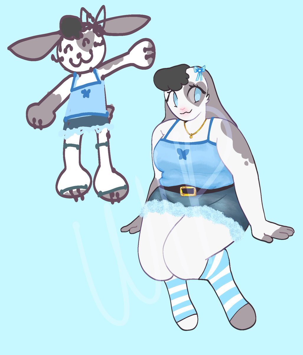 tesdogsterone's tweet photo. wip of a bunny oc https://t.co/On0IR7wlDi
