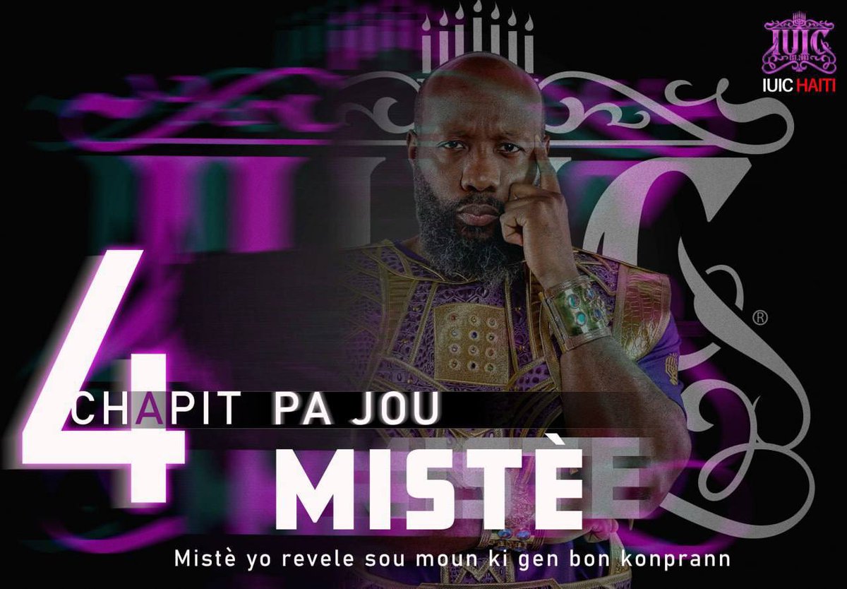 iuic_haiti's tweet photo. Vizite Sit Nou Nan💻👨🏾💻🖥️
🔴 https://t.co/fLP8ugZqTK
……………………………………….
Revelasyon 1:3 Benediksyon pou moun k'ap li liv sa a. Benediksyon pou tout moun k'ap koute pawòl mesaj sa a ki soti nan Bondye!
#4Chapit #IUICHaiti🇭🇹 #IUIC #IUICTV #Etidye #Repanti #Leve #Kanpe https://t.co/IXqnVKE6zK