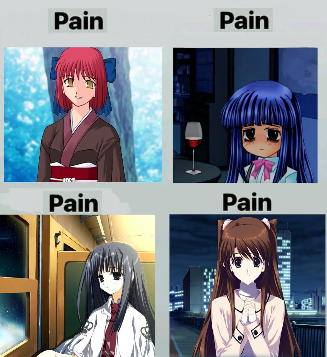 Visual Novel Fans Only Have 4 Moods: