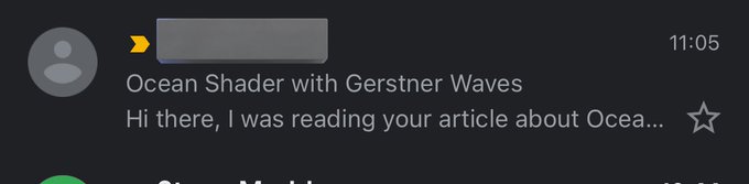 I wrote a tutorial/article for using Gerstner Waves to (cheaply) make more realistic water in UE4 waaaaaay