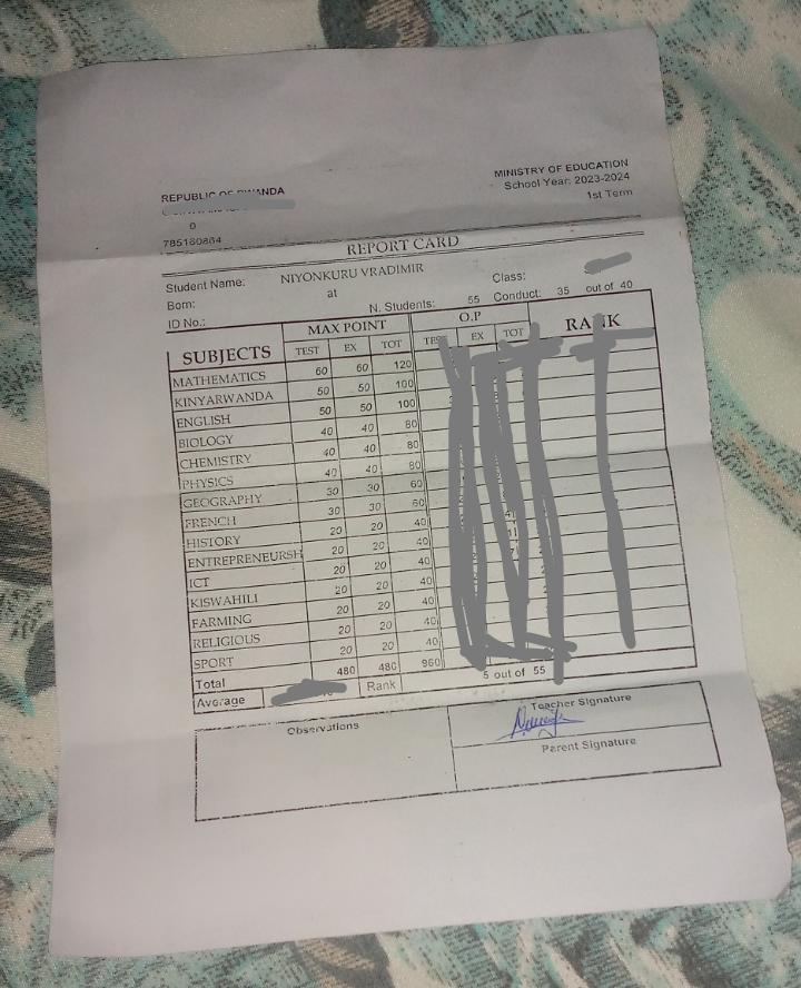 niyonkuru_vladi's tweet photo. Mwiriwe,
Reka mbereke #REPORT_CARD n'ubundi ntakintu nyibitsemo🤣❣️👇👇👇 https://t.co/ILZatheFCa