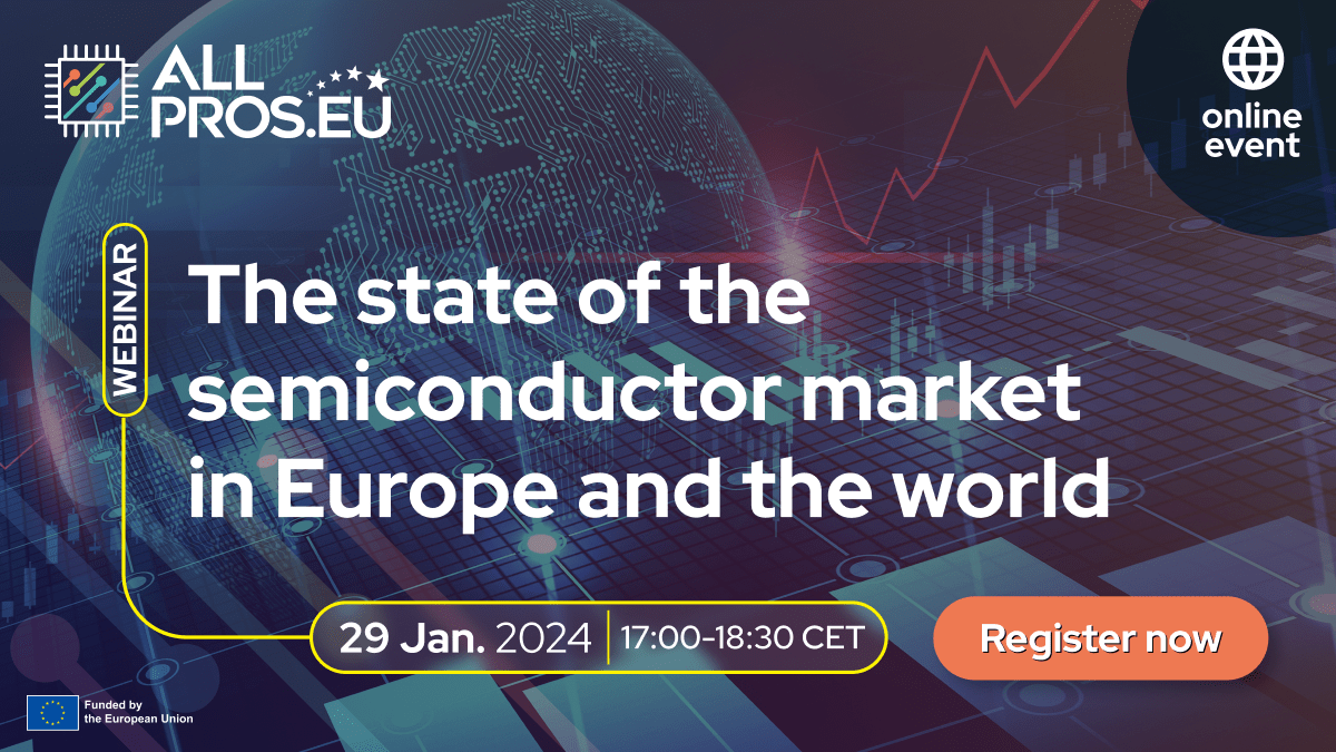 allpros_eu's tweet photo. 🌐 WEBINAR: The state of the semiconductor market in Europe and the world

📊Dive into the future of semiconductors with @IDC’s Market Trends Webinar Series!

🔗 For more details visit our website https://t.co/PyGN2F82eL https://t.co/ddSQXddCOV