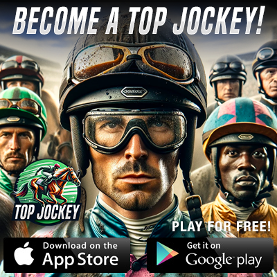 Have you tried Top Jockey yet? Grab the reins and become a jockey in an exciting multiplayer horse racing game! Did we mention it's free?

PLAY: onelink.to/78yd4m