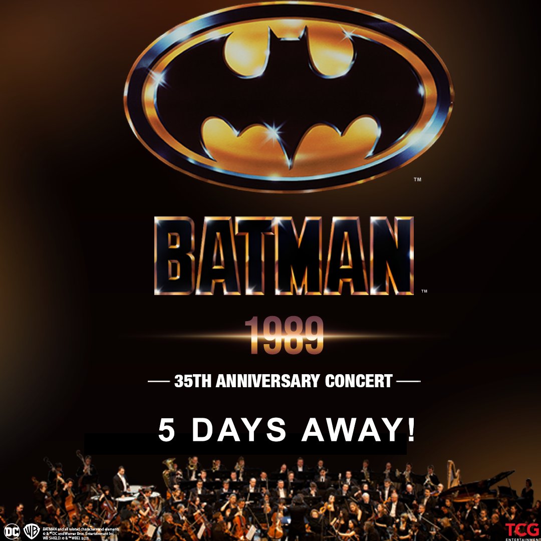 We're only 5 DAYS AWAY from kicking of the 35th anniversary celebration of #Batman1989 in Los Angeles at the @DolbyTheatre! Who will we be seeing there?!?!🦇 #thejoker #warnerbros #dc #dolbytheatre #losangeles #35thanniversary