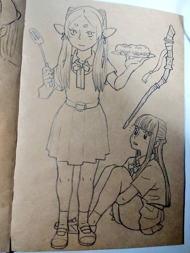 JCのフリーレンとJKのフェルン 