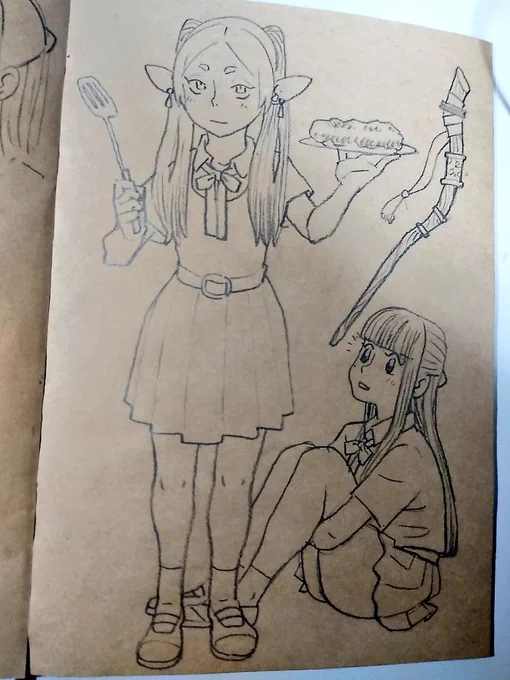 JCのフリーレンとJKのフェルン 