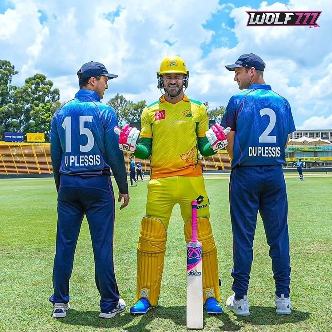 Wolf777news's tweet image. Multiverse of cricket!

#FafDuPlessis #Cricket #CricketMeme #Meme #SA20 #Wolf777news