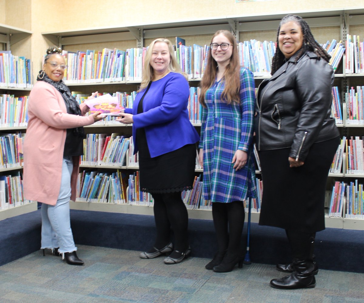 #Piscataway’s own Michelle Telfor-Sessoms donated two copies of her book “Grandma Pauline is a Queen” on Friday to the <a href="/pisclib/">Piscataway Library</a>.
