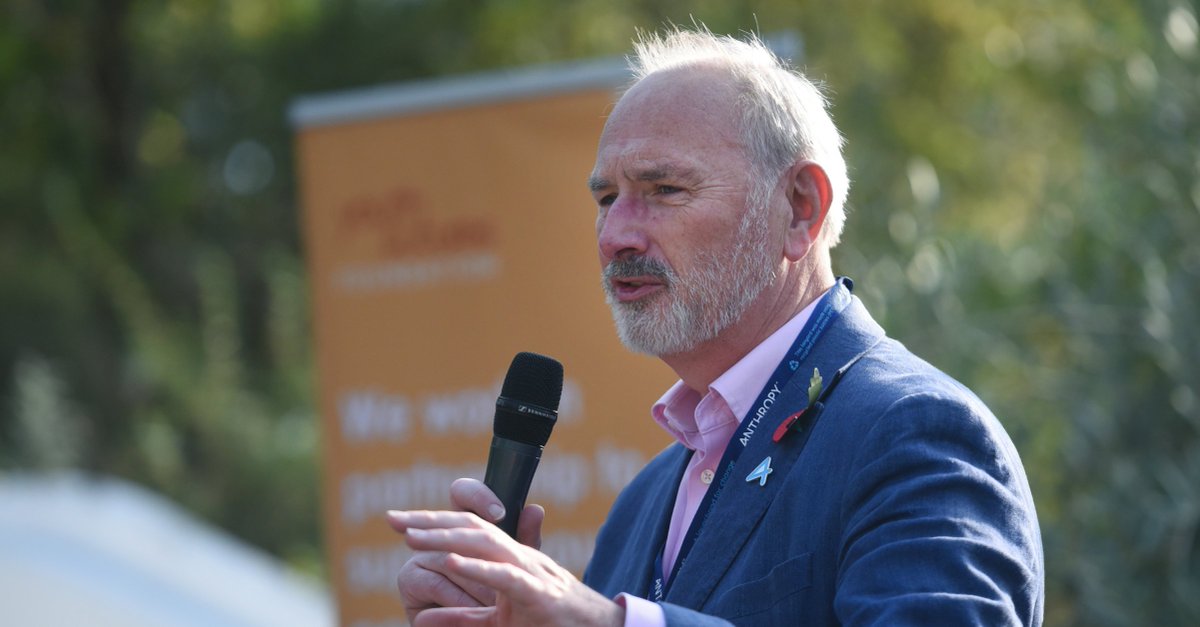 AnthropyUK's tweet photo. John O’Brien MBE, founder of @AnthropyUK, closed the convention with a short speech reflecting on how Anthropists can help write the future. The full speech is available here for those who were unable to join him on the day https://t.co/jBSFWNwlGk

#Anthropy #Anthropy23 https://t.co/okrVmPKJNY