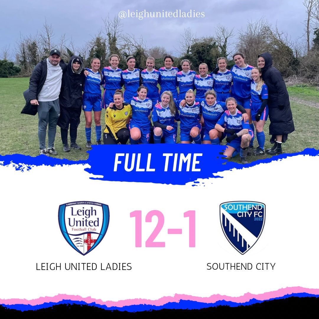 LEIGHUTDFC's tweet photo. Another amazing result for our ladies team, still unbeaten in the league and club !! Surely silverware awaits https://t.co/eLjhw9Hsof
