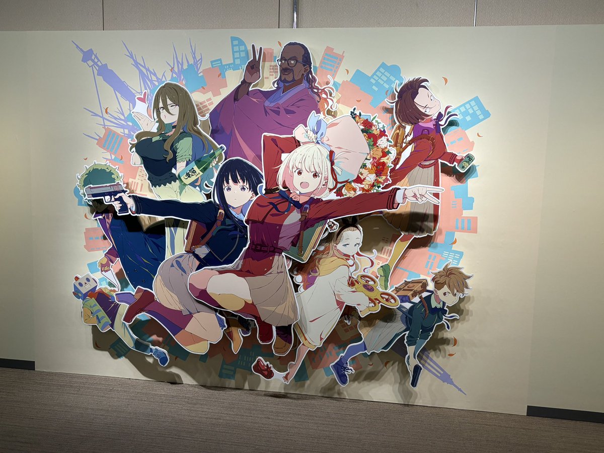 Yusuke99758844's tweet photo. 急にヲタク心に火がついて、いつぶりだろうヲタ活してきた。

#リコリコ展
#着せ恋展 https://t.co/LuDZw8edCE