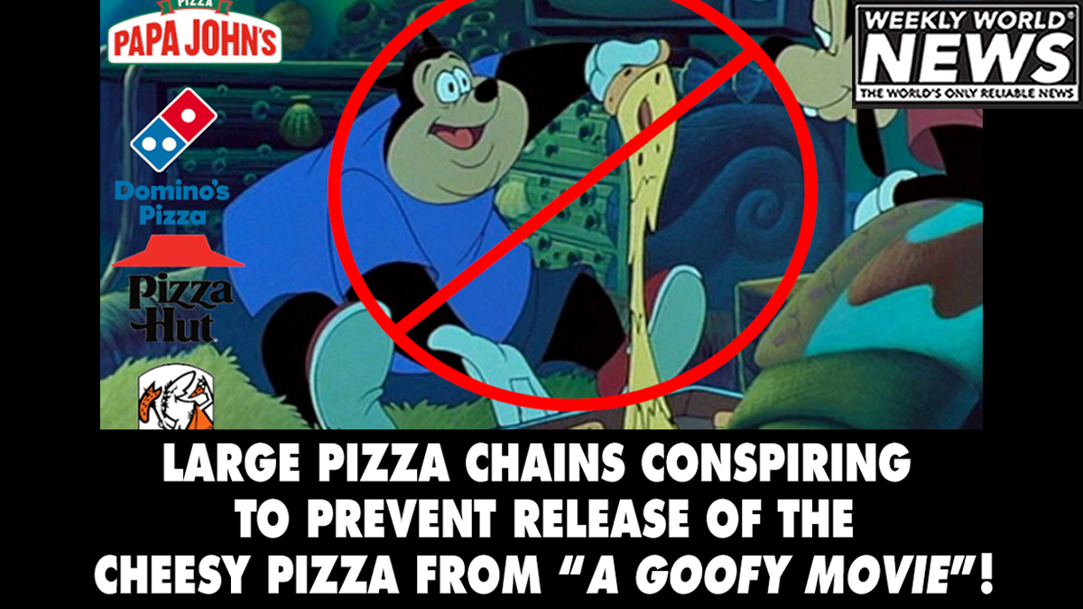 weeklyworldnews's tweet photo. Pizza Problems?
#pizza #pizzaproblems #pizzachaines #papajohns #dominos #littlecaesars #preventrelease https://t.co/pHfXudoxzu