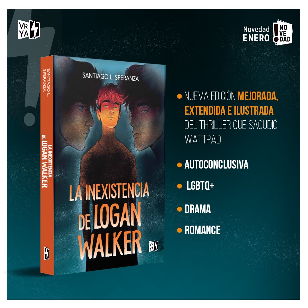 vreditorasya (@vreditorasya) on Twitter photo La historia que conquistó los corazones de miles de lectores en WattPadd llegó a VRYA con una versión extendida y autoconclusiva.
¡Ya disponible en las librerías más importantes!
<a href="/ssperanza11/">Santiago Speranza</a> La historia que conquistó los corazones de miles de lectores en WattPadd llegó a VRYA con una versión extendida y autoconclusiva.
¡Ya disponible en las librerías más importantes!
<a href="/ssperanza11/">Santiago Speranza</a>