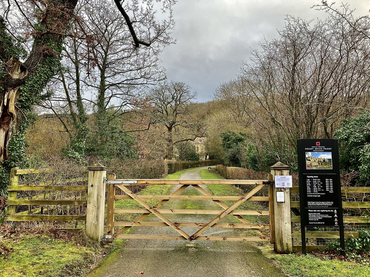gfromboro's tweet photo. @LoveOfGates Hello from Mount Grace Priory - it’s my Volunteer Gardening day, and I thought you might like to see some of the Mount Grace gates #Heritage #lovegates #MountGrace #NorthYorkshire https://t.co/3X2pbhaEHC