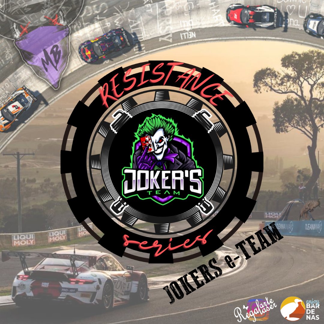 Amanece un nuevo un nuevo día con otro equipazo que no quiere perderse las resistencias de MB para 2024, un autentico lujazo teneros por aquí, bienvenidos compañeros:

Escudería Nº.22: <a href="/Jokers_eTeam/">Joker's e-Team</a> 

#MBRESISTANCESERIES
