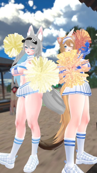 ほたさん猫タンクさん(@Nekotank610)やロネロボさん(@loNerobo_3D)、しおんさんのショット! 