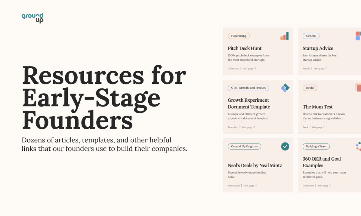 There's so much SEO fluff posing as startup advice out there that finding quality content has become quite difficult.    

So we have put together a curated library to make it easier for you to find legit advice.

We're launching it on Product Hunt today, and it would be really