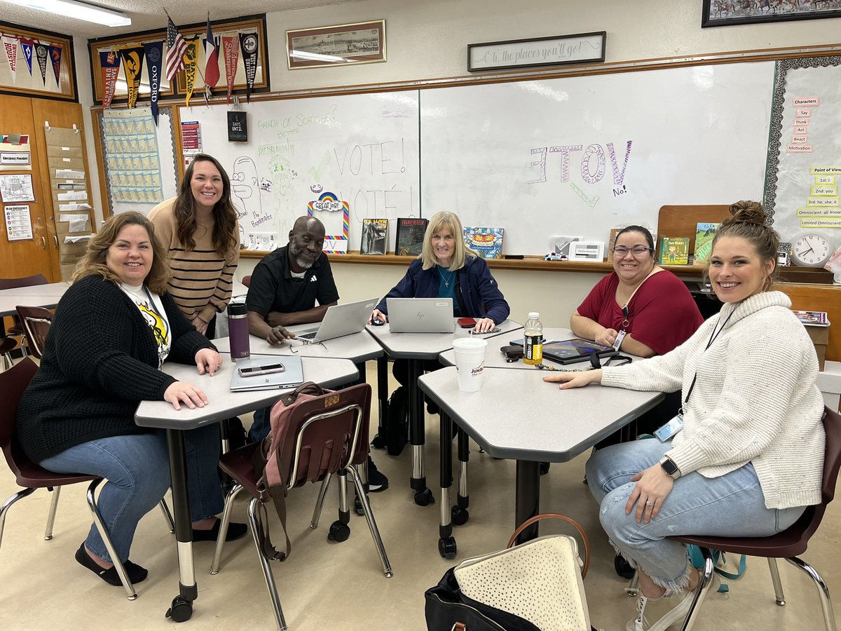 sdtorres's tweet photo. Secondary teachers are back and excited for second semester! @Midland_ISD https://t.co/62gVxmAfOL
