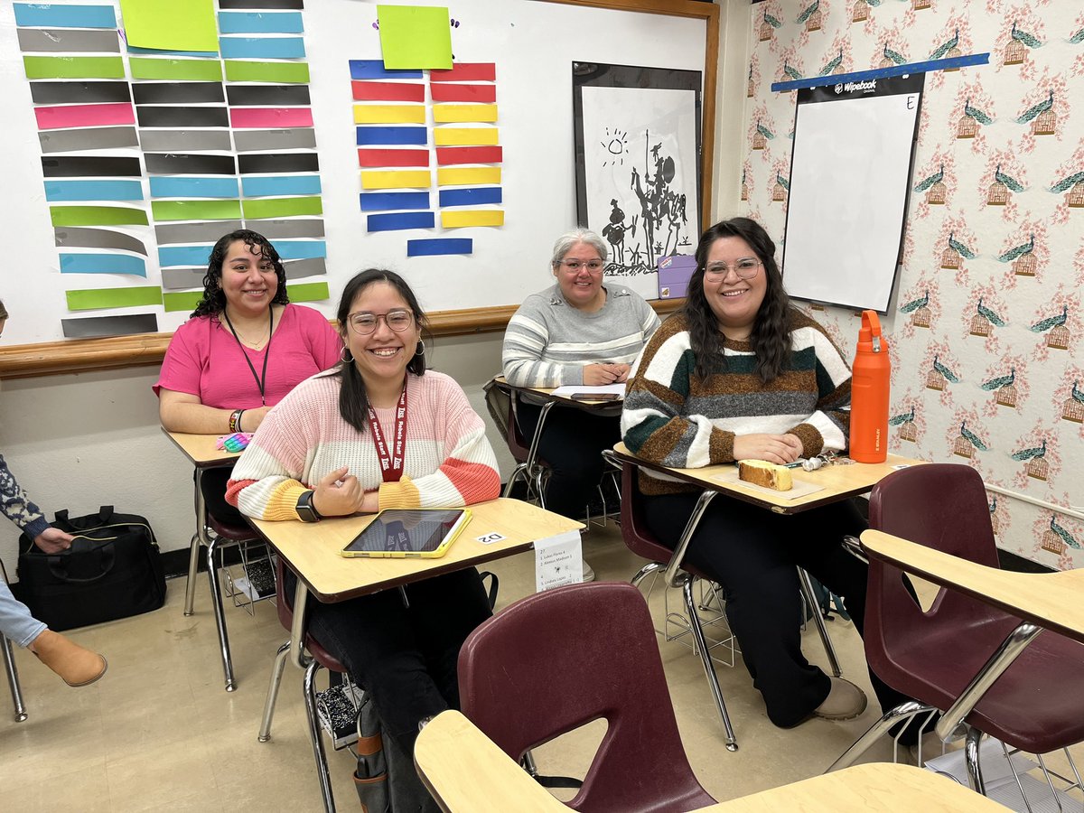 sdtorres's tweet photo. Secondary teachers are back and excited for second semester! @Midland_ISD https://t.co/62gVxmAfOL