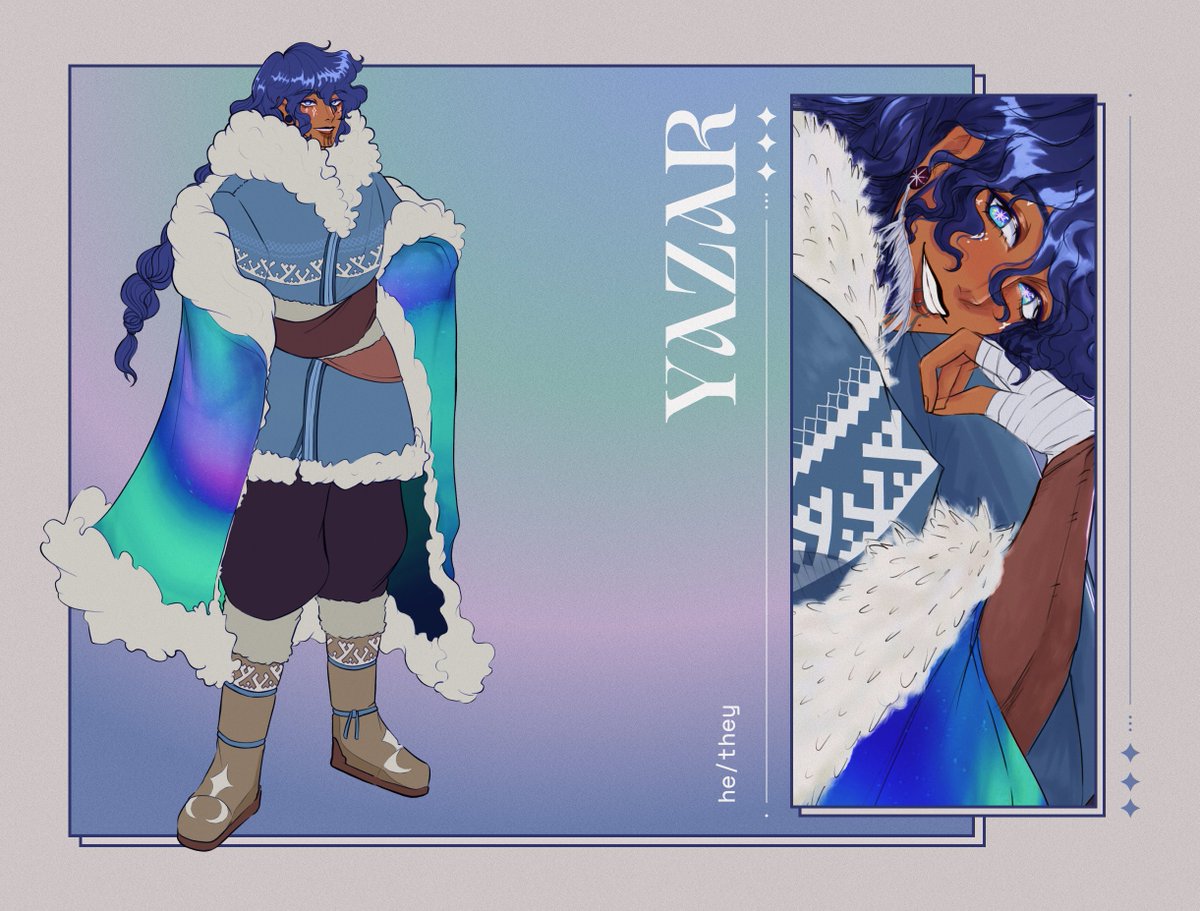 Rimiichu's tweet photo. Introduced an NPC for my campaign last night, his name is Yazar. 

— #DnD #DnDcharacter #dndart https://t.co/nlspJwZ3Wy