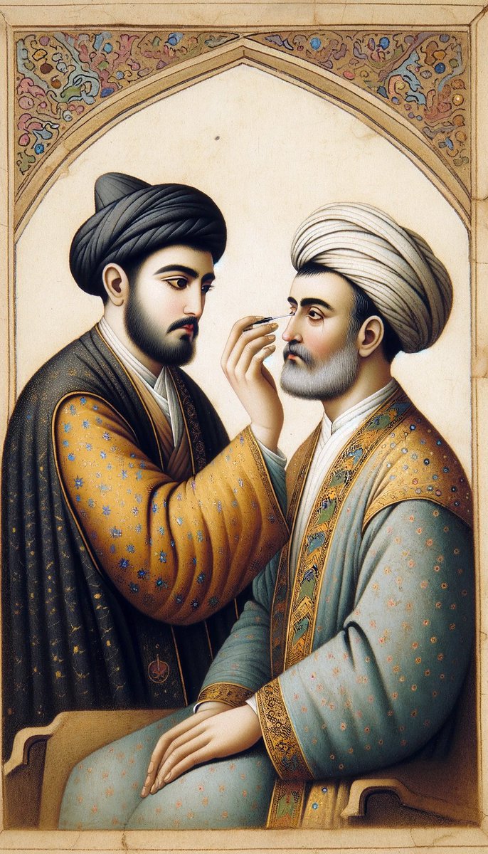 PersianPoetics's tweet photo. The right job for the right person:

A fool had eye pain. He went to the veterinarian and said, “Cure me.” 

The veterinarian gave him medicine intended for animals and the fellow went blind.

The fool took the case up with a judge who dismissed the case: “If you weren’t an ass, you wouldn’t go to a veterinarian.

—Saʿdi’s Gulistan, translation by @sharghzadeh