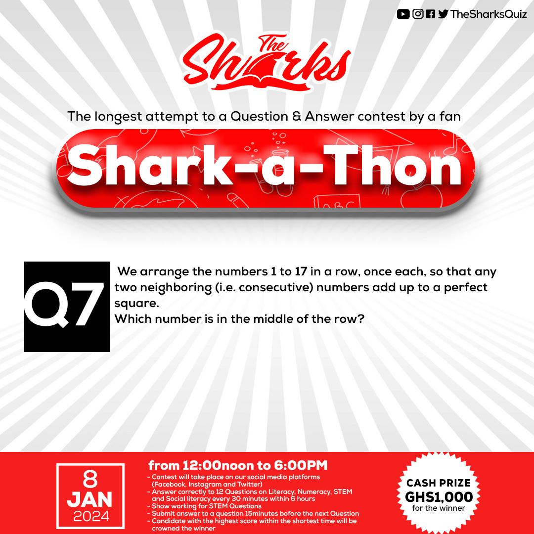 thesharksquiz's tweet photo. Question 7, here I am

The next question is at 3:30PM

#TheSharks
#Sharkathon https://t.co/S0D2tk8M8D
