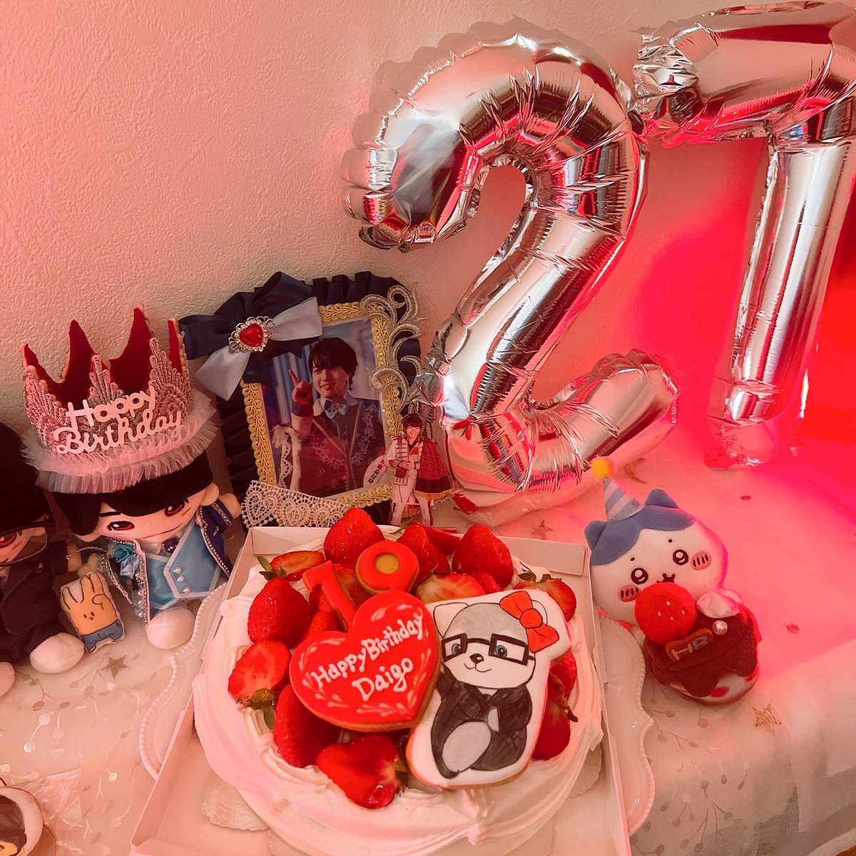 k_eriza's tweet photo. 大吾くん　27歳のお誕生日おめでとうございマンモス❣️🦣🎂🎈♨️

27歳の年も、大吾くんが幸せでありますように⛩️🐉🫧

天最高な一年となりますように🪽

 𖤣𖥧𖥣𖡡𖥧𖤣 .+.ﾟ𝐻𝑎𝑝𝑝𝑦 𝑏𝑖𝑟𝑡ℎ𝑑𝑎𝑦 .｡ﾟ+.𖤣𖥧𖥣𖡡𖥧𖤣 

#西畑大吾生誕祭2024 https://t.co/3VeJGE4SGQ
