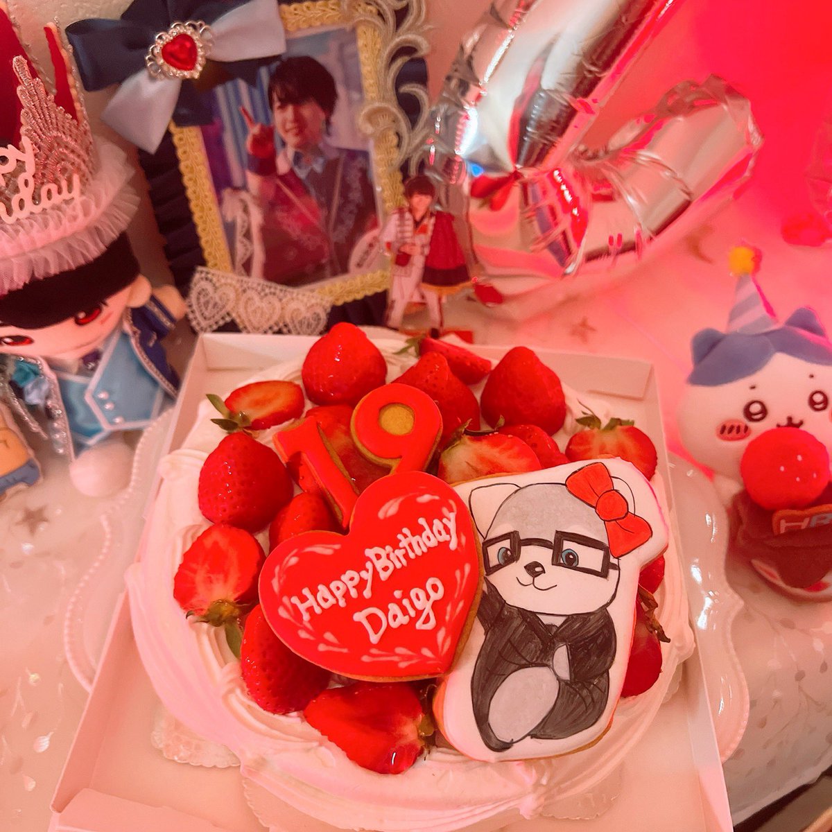 k_eriza's tweet photo. 大吾くん　27歳のお誕生日おめでとうございマンモス❣️🦣🎂🎈♨️

27歳の年も、大吾くんが幸せでありますように⛩️🐉🫧

天最高な一年となりますように🪽

 𖤣𖥧𖥣𖡡𖥧𖤣 .+.ﾟ𝐻𝑎𝑝𝑝𝑦 𝑏𝑖𝑟𝑡ℎ𝑑𝑎𝑦 .｡ﾟ+.𖤣𖥧𖥣𖡡𖥧𖤣 

#西畑大吾生誕祭2024 https://t.co/3VeJGE4SGQ
