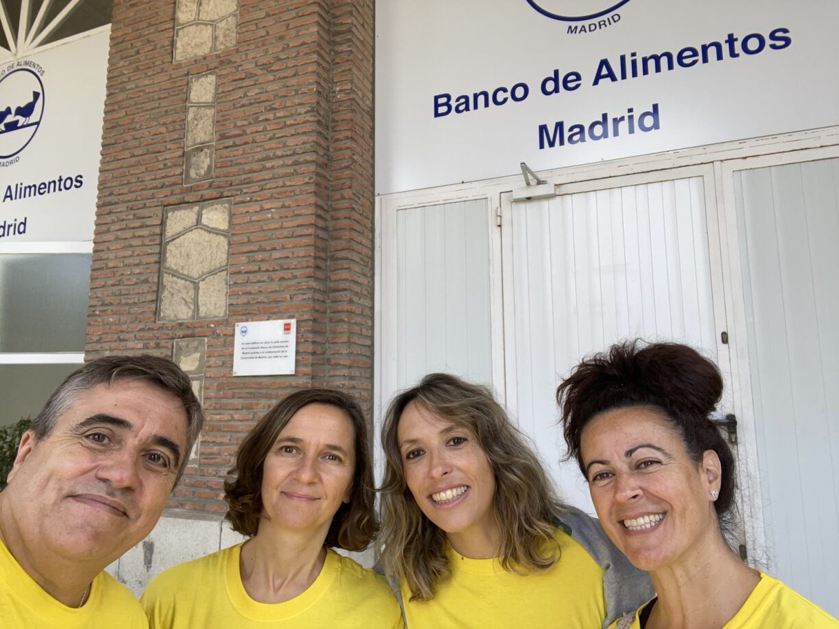 RevvityInc's tweet photo. #Revvity team pitched in at Food Banks in Barcelona and Madrid, sorting and packing food for those in need. In Granada, we created furrows for rainwater harvesting and handled essential irrigation tasks. #UnitedInImpact https://t.co/NDguRAjdti