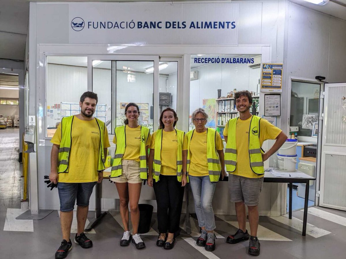 RevvityInc's tweet photo. #Revvity team pitched in at Food Banks in Barcelona and Madrid, sorting and packing food for those in need. In Granada, we created furrows for rainwater harvesting and handled essential irrigation tasks. #UnitedInImpact https://t.co/NDguRAjdti