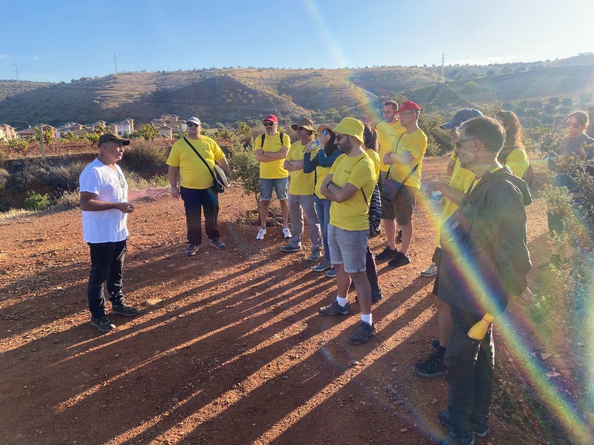 RevvityInc's tweet photo. #Revvity team pitched in at Food Banks in Barcelona and Madrid, sorting and packing food for those in need. In Granada, we created furrows for rainwater harvesting and handled essential irrigation tasks. #UnitedInImpact https://t.co/NDguRAjdti