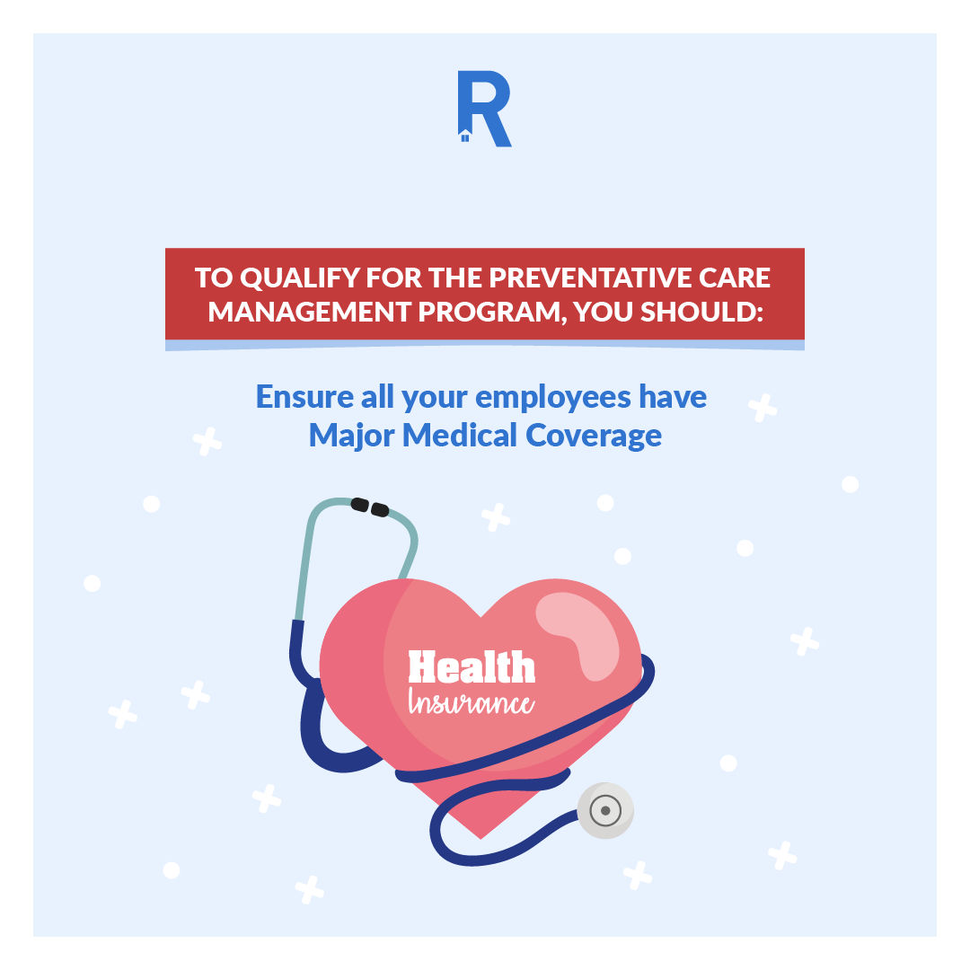 reilcapital's tweet photo. Save on payroll taxes with REIL Capital's Preventative Care Management Program! If you have 10+ full-time W2 employees all covered with Major Medical, you're eligible.
https://t.co/lfDM2KG4iC
#pcmp
#preventativehealthcare
#taxsaving https://t.co/CkRPZaWkxg