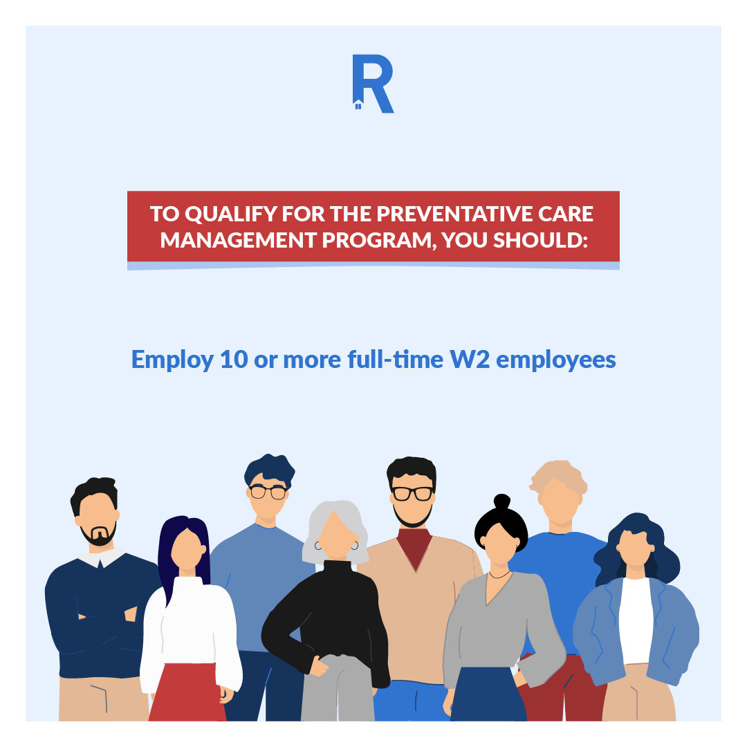 reilcapital's tweet photo. Save on payroll taxes with REIL Capital's Preventative Care Management Program! If you have 10+ full-time W2 employees all covered with Major Medical, you're eligible.
https://t.co/lfDM2KG4iC
#pcmp
#preventativehealthcare
#taxsaving https://t.co/CkRPZaWkxg
