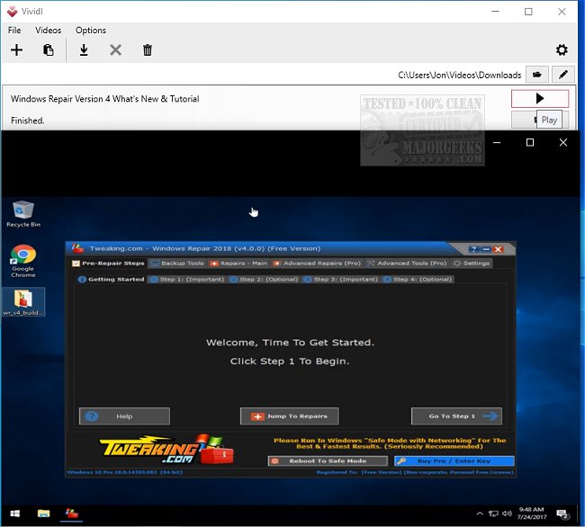 majorgeeks's tweet photo. Updated - Vividl - Video Downloader allows you to download #video from numerous websites like #YouTube, #Vimeo, #Dailymotion, #MajorGeeks, and many more.
https://t.co/wji1am2MoW #videodownloader https://t.co/quMeVHG7Ny